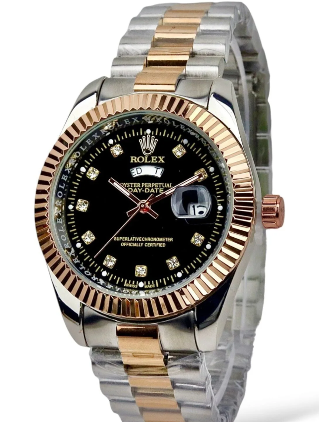 Rolex Watch With Master Lock And Day & Date Working Premium Quality