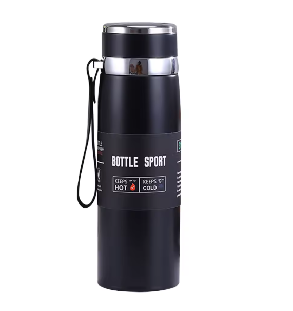 37MF Portable Vacuum Insulated Stainless Steel Water Bottle 1000ML for Office and Outdoor Use