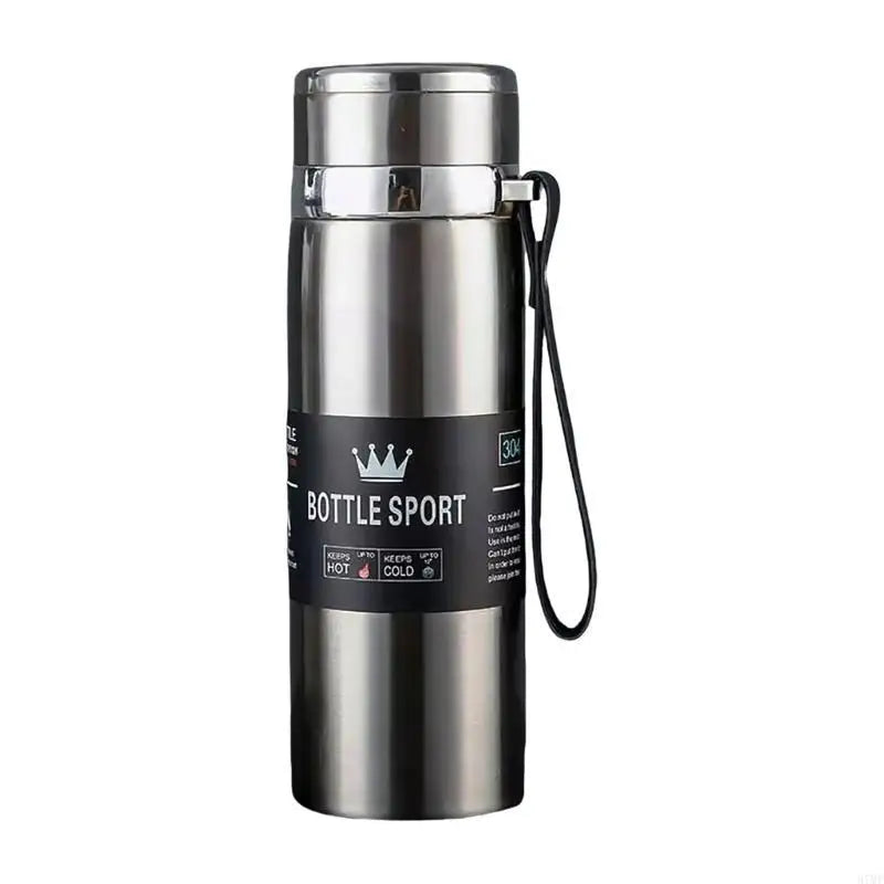 37MF Portable Vacuum Insulated Stainless Steel Water Bottle 1000ML for Office and Outdoor Use