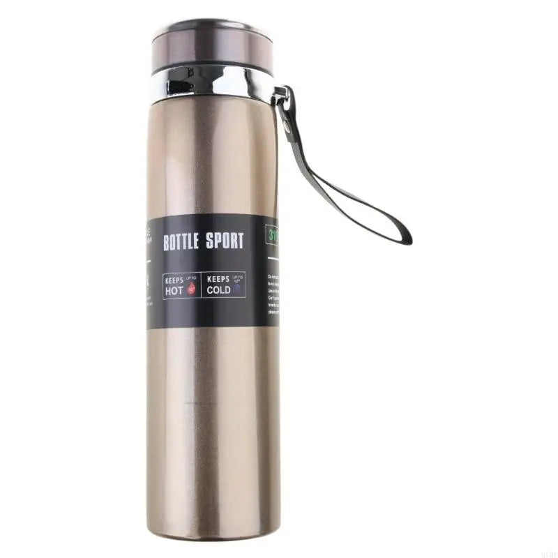 37MF Portable Vacuum Insulated Stainless Steel Water Bottle 1000ML for Office and Outdoor Use