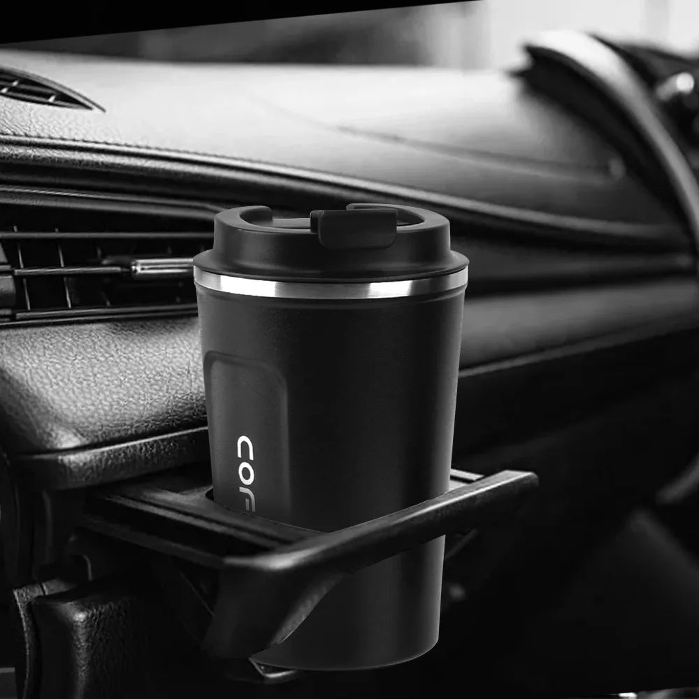 510ML Thermo Cafe Coffee Mug Car Thermos Mug Leak_Proof Travel Thermo Cup for Tea Water Coffee Double Stainless Steel