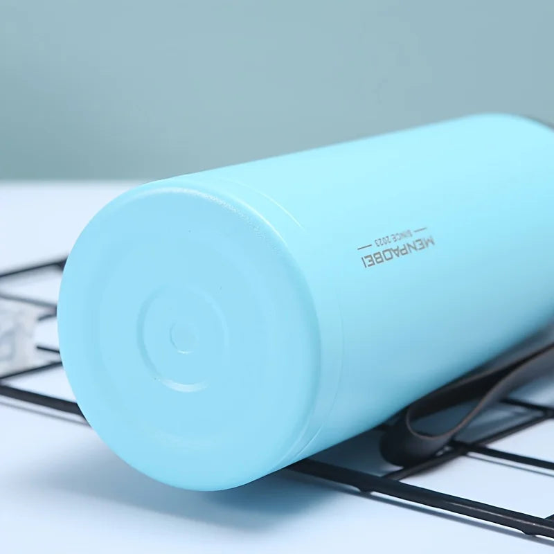 1PC 304 large capacity stainless steel insulated water cup for men and women, outdoor portable car mounted business sports
