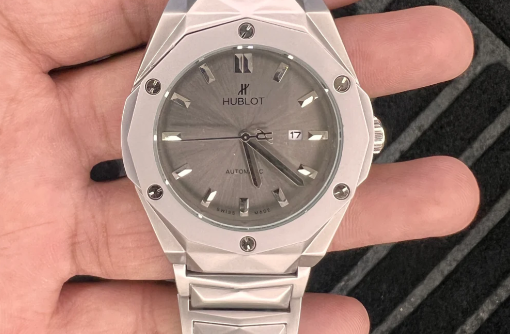 Hublot Classic Fusion Silver with Gray Dial