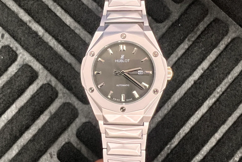 Hublot Classic Fusion Silver with Gray Dial