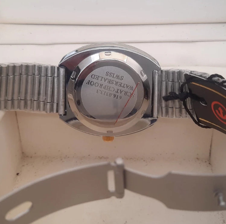 Rado Twotone Black watch |Day & Date Display