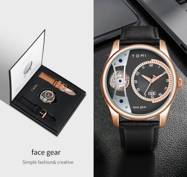 Gear Dual Strap Luxury Watch