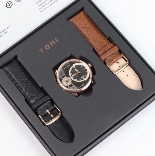 Gear Dual Strap Luxury Watch