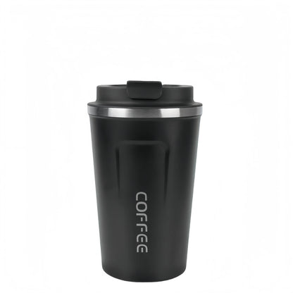 510ML Thermo Cafe Coffee Mug Car Thermos Mug Leak_Proof Travel Thermo Cup for Tea Water Coffee Double Stainless Steel
