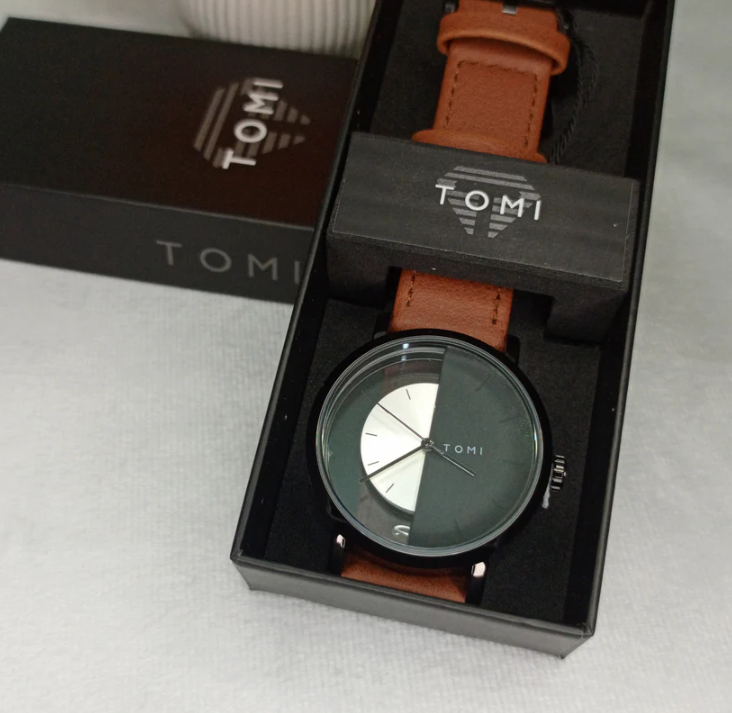 Luxury Leather Watch Limited Edition - Tomi