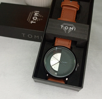 Luxury Leather Watch Limited Edition - Tomi