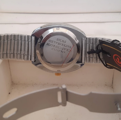 Rado Twotone Black watch |Day & Date Display
